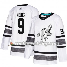 Adidas Maillot de Hockey Arizona Coyotes Clayton Keller 9 2019 All-Star Blanc Authentic - Homme